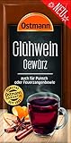 Ostmann Gewürze – Glühwein-Gewürz, Gewürzmischung für Glühwein, Punsch, Feuerzangenbowle & Kinderpunsch, ideal für die Winter- und Weihnachtszeit, vegan, 12 g (1er Pack)