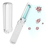 sterilisation lampe uvc, Faltbare Desinfektion Lampe & Haushalts Keimtötende Lampe mit Hohe Antibakterielle Rate, Tragbar Sterilisator Licht für Küche, Schlafzimmer, Bad, Auto