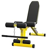Multifunktionale Gewichtsbank, einstellbare Krafttrainingbank für Ganzkörpertrainingsausrüstung für das Heim -Fitnessstudio