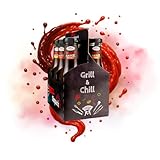Altenburger Original Grill Sixpack, Grillsaucen Geschenkset mit sechs herrlich leckeren Grillsoßen, Mango, Curry, Whisky und mehr, ideales Grill Geschenk