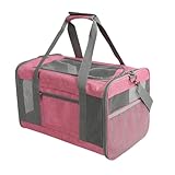 laxreheye Transporttasche für Katzen | Transporttasche für Hunde, faltbar, Rucksack für Katzen mit Belüftung, perfekt für Wandern, Strand, Picknick, Camping und Ausflüge