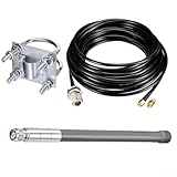 Außenantenne mit polmontiertem Clip, Wandclip, Adapter, kompatibler Nebula Hnt, starkes Signal, verwendet für Fernseher