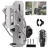 Adaptive Cycling Bottle Holder, Motorcycle Bicycle Water Bottle Holder, Adaptive 360 Degree Rotating Adjustable Handlebar Crash Bar Mount Cup Cage, for Diameter 2'' - 3'' Cup(Weiß)