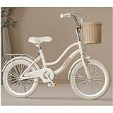 WLH Alexanders Kids Bike, 16 bis 22 Zoll Kinder Fahrrad für Jungen Mädchen Fahrerhöhe 32-60 Zoll, Untersetzerbremse mit gewebten Korb und Glocke