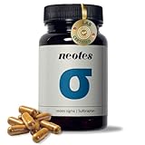 neotes Sulforaphan Kapseln – Hochdosierter Brokkoliextrakt mit 60 mg Sulforaphan - Zur Unterstützung des Zellschutzes, Antioxidativen Effekten & Optimaler Bioverfügbarkeit - Vegan & Glutenfrei