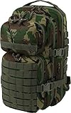 normani US Assault Pack Small, Rucksack, 25 Liter Farbe Woodland