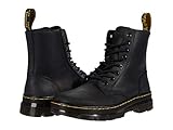 Dr Martens 1460 Smooth 59 Last White, Unisex-Erwachsene Bootsschuhe, Schwarz (1460 Smooth 59 Last Black), 40 EU