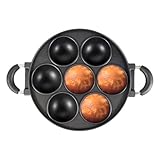 Keksform aus Gusseisen - Schweres Gusseisen Backform, Multi-Tassen-Backform, rustikales Backzubehör, professionelle Backform | Für Desserts, Snacks, P