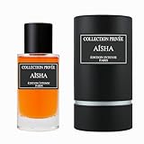 COLLECTION PRIVÉE Aisha Damen Aysha Parfum 50ml – Aycha Orientalischer Duft mit Zitrone, Vanille, Patchouli & Bernstein – Elegantes Eau de Parfum für Frauen Intensiv, Made in France EdP Luxus