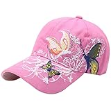 Belsen Mädchen Schmetterlings-Stickerei- Vintage Baseball Cap Snapback Trucker Hat (rosa)