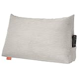 sleepling Rückenkissen Cord Optik, Keilkissen für Bett und...