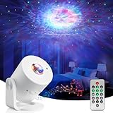 Swoieltr Sternenhimmel Projektor mit Fernbedienung, Galaxy LED Nachtlicht mit Timer, Stern Projektor für Kinder & Erwachsene, Party, Schlafzimmer & Heimkino