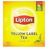 Lipton - Yellow Label Schwarzer Tee - 4 x 100 Teebeutel