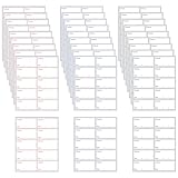 iLamvie 300 Stück Etiketten Selbstklebend,Gefrieretiketten,30 X 60mm,Haushaltsetiketten Wasserdicht Aufkleber Zum Beschriften, Universal Klebeetiketten Adressetiketten