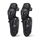 Scoyco Knieprotektoren Motorrad, CE-Schutzstufe 1 Knieschoner für Motocross E-Bike Skateboard TPU Schale Protektoren