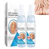 2 Stück Fußpflege-Spray, Anti fuß- & Nagelpilze spray, Gegen Nagelpilze Fußspray, Fuß-Behandlung Schutzspray, Pflegt Haut & Nägel, für Nagel und Fußpflege
