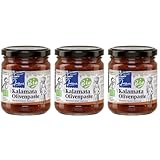 Jassas Olivenpaste Kalamata 3x 195g Glas | Bio-Zertifiziert | Jassas | +20ml Jassas Olivenöl