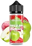 Belissia Shake and Make - Apfel-Extrem - Hochdosiertes Lebensmittel Aroma 10ml mit praktischer Schüttelflasche zum mischen. Für Lebensmittel, Kochen, Backen, Hobby, Raumerfrischung uvm.