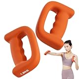 Hand geformte Hanteln - Nicht -Rutsch -Einzelgewichte | Beste Gewichte für Frauen zu Hause | Hanteln, Kettlebells und Widerstandsausrüstung für Ganzkörpertraining | Krafttraining und Tönung ohne GY