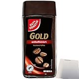 Gut&Günstig Gold löslicher Hochland Kaffee entkoffeiniert 100% Arabica (100g Packung) + usy Block