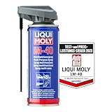 LIQUI MOLY LM 40 Multifunktionsspray | 200 ml | Korrosionsschutz | Rostlöser | Art.-Nr.: 3390, farblos