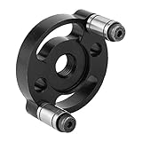 OEBUAFI Positionierer für Holzbohrer, verstellbar, runder Lochbohrer, robust, für eine verbesserte Bohrgenauigkeit, Heimwerker, Aluminiumlegierung, 15,2 cm, 25,4 cm, geeignet für: Haus