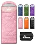 Schlafsack Outdoor - Sportneer Schlafsack Erwachsene und Kinder - Schlafsack Winter, Schlafsäcke, Camping Sleeping Bag Deckenschlafsack Leicht Tragbar für Camping Wandern Rucksackreisen