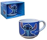 Keramikbecher, Stitch, Disney, Lilo & Stitch, Jumbo-Becher, 380 ml, in Dose