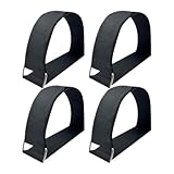 Fußschlaufe | Elliptische Pedalgurte für den Schreibtisch, rutschfestes Sportzubehör für Fitness, Fahrrad, Zuhause, Senioren, Damen, Herren, Erwachsene, Radfahrer, Physiotherapie, Indoor