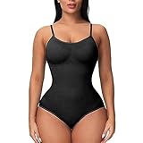 JOCXZI Shapewear, Shapewear Body, Bauchkontrolle, Bodyshaper, Shapewear für Frauen, Bauchkontrolle, Bodysuit, Bodysuit, Shapewear, Damen Schwarz Body Shaper Korsett (Größe M), Schwarz , 7 1/8