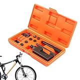 Generisch Kettennieter | Kettenabnahme Nietgerät und Werkzeug Set - Kettenglieder Niet Reparatur Werkzeug,Für Mountainbikes Straßenmotorräder Dirtbikes Garage Und Werkstatt Sowie