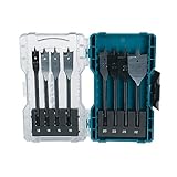 Makita E-08698 Flachfräsbohrer-Set 8-tlg, Petrol