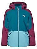 Ziener Mädchen Amely Ski Jacke Winter Jacke wasserdicht winddicht warm, purple plum, 152 EU