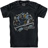 Riptide T-Shirt 80's TV Series Stephen J. Cannel-Cody Allen, Nick Ryder, Murray Black Men's