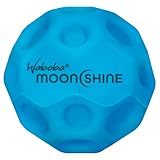 Waboba Moonshine Ball Leuchtball, Leuchtender Moon Ball, Hyper Bouncy im Dunkeln Leuchtend, Extra Sprungkraft Ball – Blau