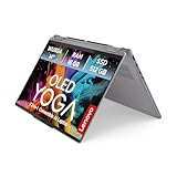Lenovo Yoga 7 2-in-1 AI Laptop 14AHP9 | 14' WUXGA OLED Display | AMD Ryzen 5 | 16GB RAM | 512GB SSD | AMD Radeon Grafik | Win11 | QWERTZ | Arctic Grau | Beleuchtete Tastatur | 3 Monate Premium Care