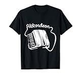 Akkordeon Musiker Pianoakkordeon T-Shirt