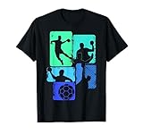 Handball Handballer Jungen Kinder Männer T-Shirt