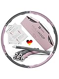 FITCELLENCE® 1,2kg, 90cm Durchmesser, 5-6 Teile, Hula Hoop...