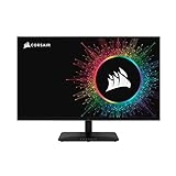 Corsair XENEON 32UHD144-A 32 Zoll 4K Gaming Monitor - 144Hz, IPS, 1ms, 3840 x 2160, FreeSync Premium, HDR600, DisplayPort, HDMI, USB-C Hub - Schwarz