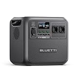 BLUETTI AC180 Powerstation, 1152Wh Powerstation LiFePO4 mit 2 1800W (2700W Spitze) AC Ausgänge, Schnellladung von 0-80% in 45 Minuten, Solar Generator für Camping, Reise, Stromausfall