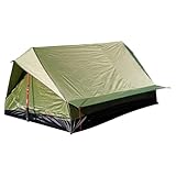 Pavsicgn Wasserdichtes Zelt,Zelt Ohne Stangen Leichter Wander Unterschlupf | Atmungsaktives Wetterfestes 1-2 Personen Zelt Für Camping Jagd Wanderungen Reisen Outdoor