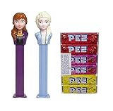 Die Eiskönigin 2 PEZ Spender-Set – Elsa PEZ Spender und Anna PEZ Spender mit 6 zusätzlichen Süßigkeiten-Nachfüllpackungen | Eiskönigin Partygeschenke, Grab Bags