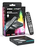STRONG Leap-S3 Pro 4K UHD Google TV-Streamingbox Mit Ethernet-Port, Android 12, 4GB RAM + 32GB Speicher, Wi-Fi 6, Integriertem Chromecast, Google-Sprachsteuerung, Dolby Atmos & Dolby Vision