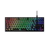 HyperX Alloy Origins Core – RGB Mechanische Gaming Tastatur, Tenkeyless, HyperX Aqua, (QWERTY – US Layout)