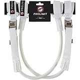 Prolimit WC Harness Lines Vario Schnalle - Weiß Schwarz 22-28