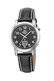 Master Time Funk Quarz Damen Uhr Analog-Digital mit Leder Armband MTLA-10577-24L