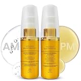 BEAUTYBOOST | Anti-Ageing Gesichtsserum für den Tag und Hydro-renewing Gesichtsserum für die Nacht | Stammzellen, Hyaluronsäure, Kollagen und feuchtigkeitsspendendes Öl, Sonnenschutz| 30ml x 2