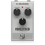 TC Electronic FORCEFIELD COMPRESSOR Klassisches Kompressor/Limiter-Pedal mit Endless Sustain