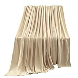 Kühldecke für Menschen,Selbstkühlende Sommerdecke, Doppeltes Kältegefühl Absorbiert Körperwärme Sommer Cooling Blanket zum Schlafen Kältedecke für Menschen Bett, Gelb, 70x100cm